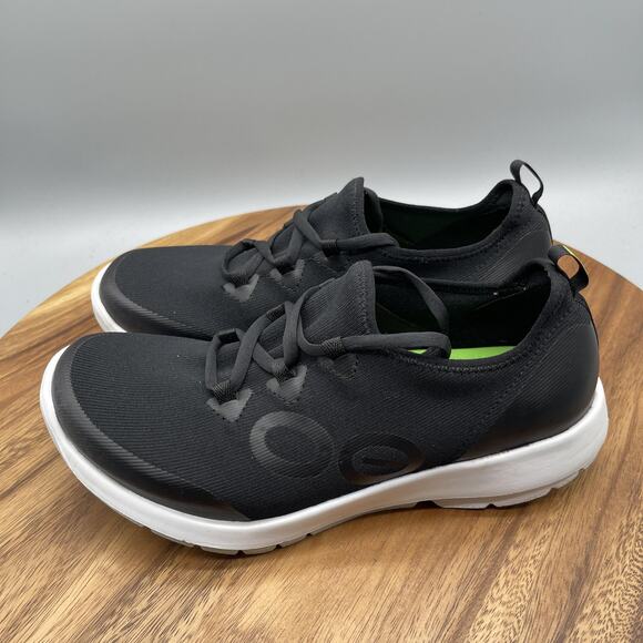 OOFOS Recovery Shoes Womens Size 10 Black Sneakers Comfort Casual Walking - Picture 3 of 8